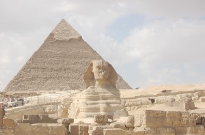Pyramids and Sphinx, Cairo