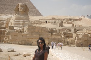 Angie at Pyramids