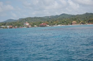 Roatan Coastline (view from ship)